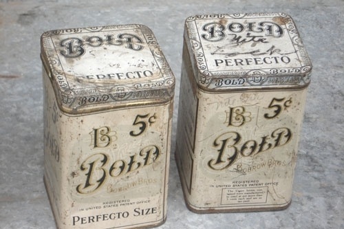 Typeverything.com - Bold Vintage Tins (Via such... - Typeverything #tins #packaging #bold #vintage #typography