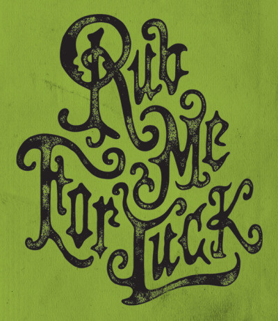 graphicdesignblg: St. Patrick's Day by Steve Wolf St Patrick's Day by Steve Wolf #patricks #st #day #typography