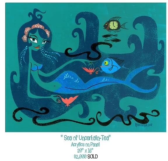 seaofuncertaintea.jpg 576×552 pixels #illustration #mermaid