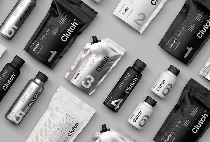 Clutch Bodyshop by Socio Design #packaging #bag
