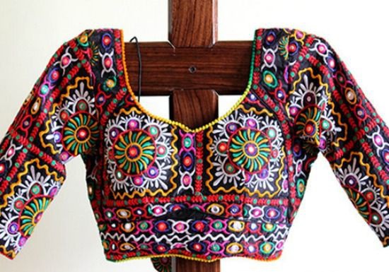 Rajasthani Mirror Work Blouse Designs