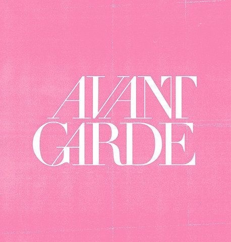 avant garde #typograojhy #type #garde #avant