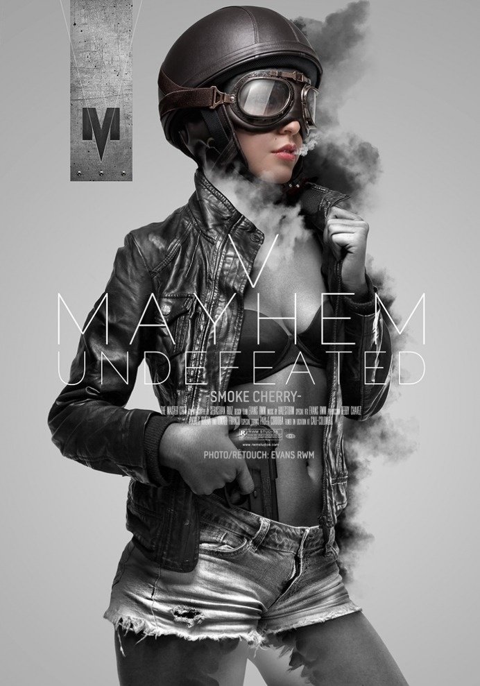 V MAHYEM UNDEFEATED | POSTERS #poster