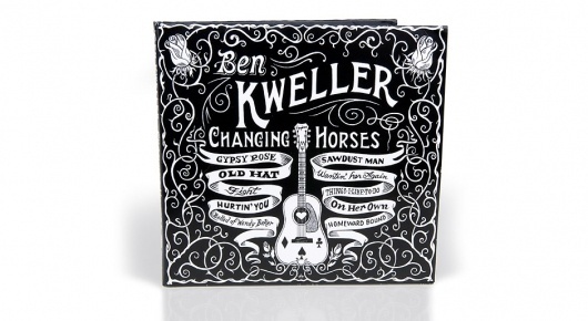 Changing Horses Packaging System | Ben Kweller & ATO Records | Helms Workshop #cover #album #intricate #typography