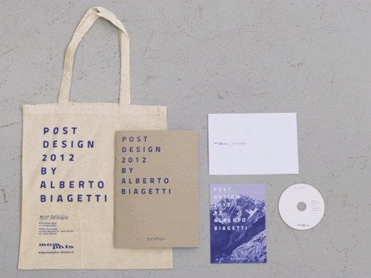 POST DESIGN 2012 : Alessandro Bonavita #post #branding #print #design #graphic