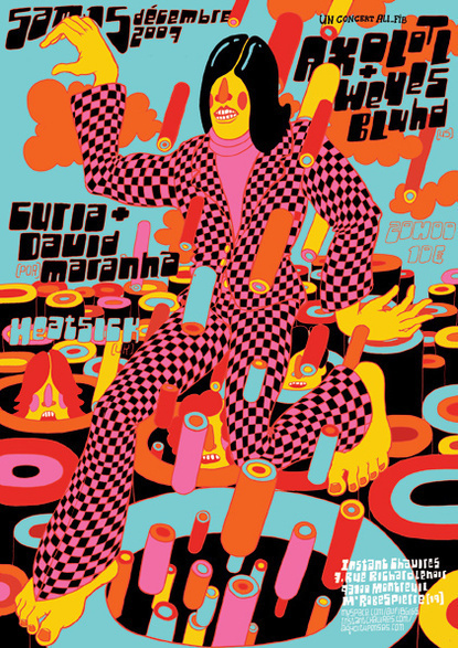 38382_415.jpg 415×587 pixels #running #illustration #psychedelic