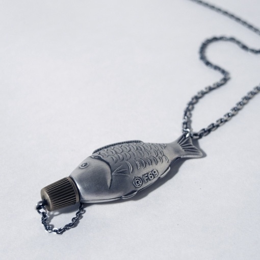 Toby Jones | slyapartment #silver #fish #jewellery #chain #creation