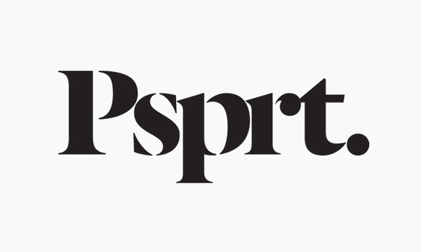 PSPRT #stencil #miminal #logo