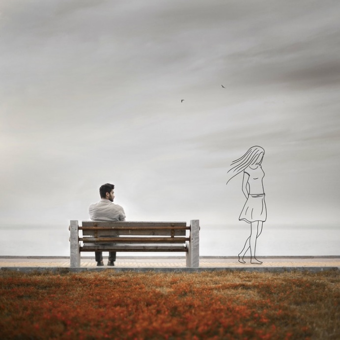 Illustration | Memory II by Hossein Zare