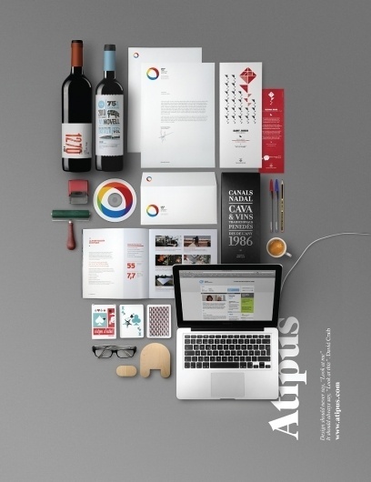 Pòster Atipus 2010 | Atipus #stationary #branding