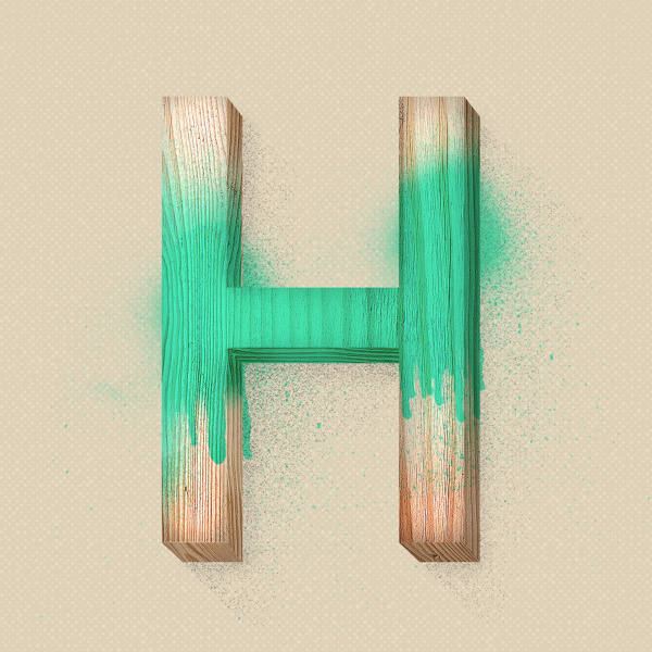 A - Heymikel #lettres #illustration #typographie #lettring