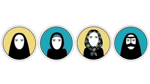 Tesi di laurea / 2011 on the Behance Network #icon #women #illustration #iran