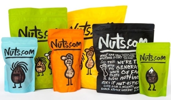 Nuts.fun - Brand New #playful #bright #nuts #packaging #handwriting #fresh