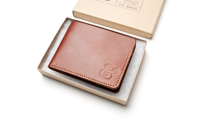 CROSS POCKET WALLET (BROWN LEATHER) | Ugmonk #wallet #packaging #ugmonk #ampersand #product #photography #leather