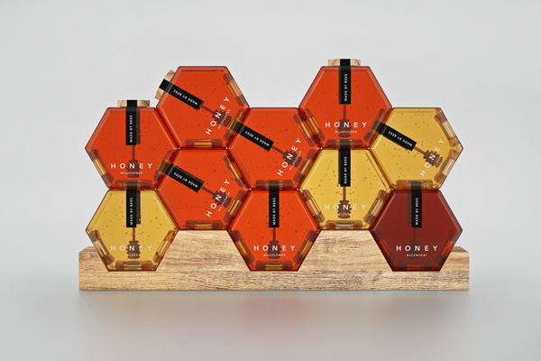 Hexagone_honey_04.jpg #package #honey