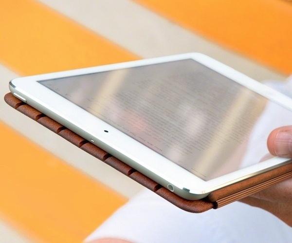 Miniot Wooden Cover and Stand for iPad Mini #gadget
