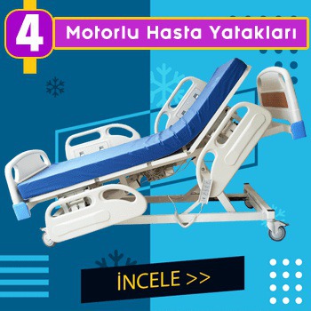 4 Motorlu Hasta Yatakları