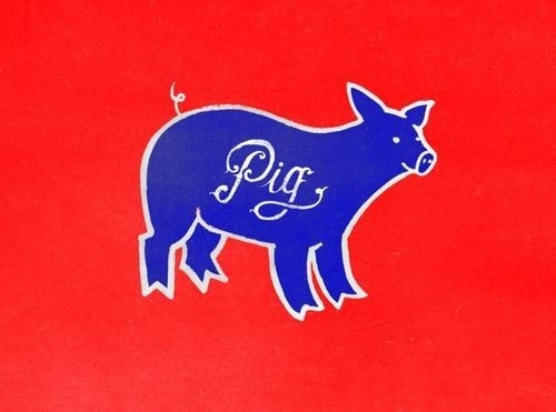 Pig, by Pedro Oyarbide, Saint Kilda #logo #pig