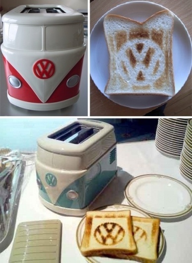 Jay Mug — The VW Hippie Van Toaster #gadgets