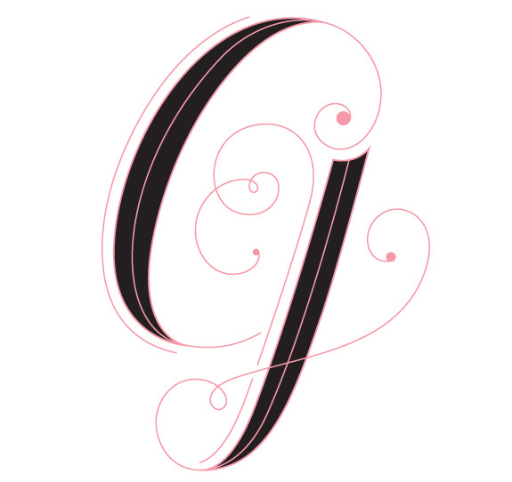 Daily drop cap #jessica hische #drop cap #script