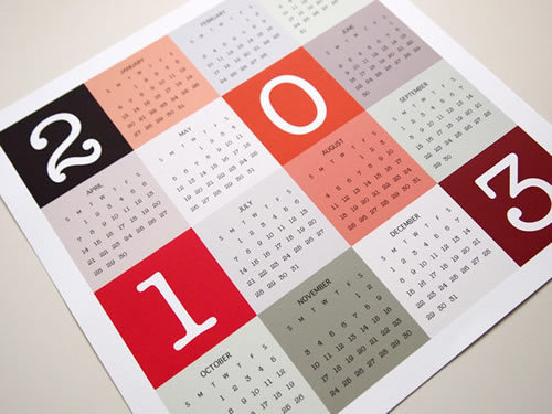 Modern #calendar