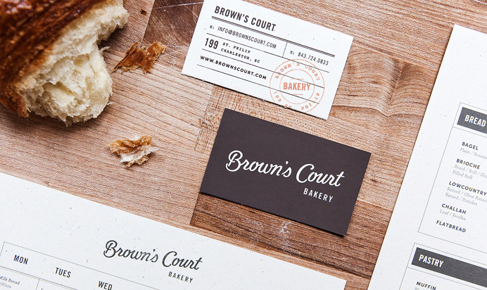 Nudge Studio | http://studionudge.com "Situated in an 1800s Charleston-style home, Brown's Court Bakery is the only remaining structure