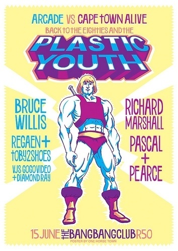 Flyer Design Goodness - A flyer and poster design blog: one horse town #plastic