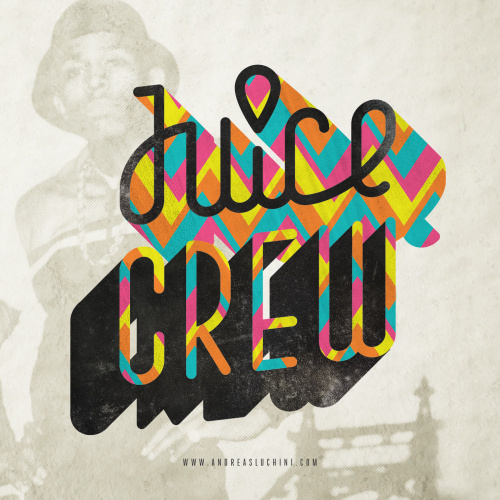 "Juice Crew" #typography #design #hiphop #oldschool #retro
