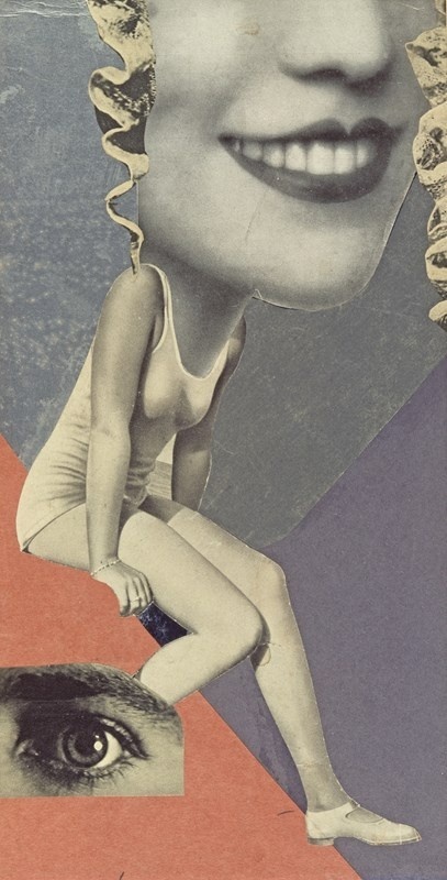 Hannah Höch, Für ein Fest gemacht (Made for a Party) 1936 Whitechapel Gallery