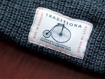 Dribbble - Traditiona Bike Patch Produced by Luke Sedmak #headwear #traditiona #bike #clean