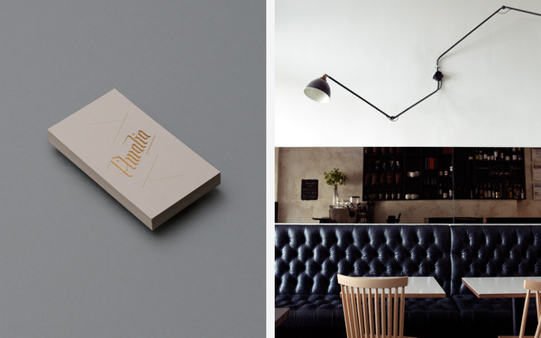 Café Amalia — Tom Clayton / Swear Words #business #branding #card #identity #stationery #foil #typography