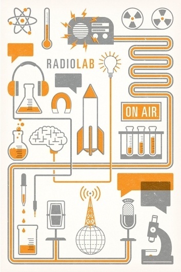 home : the creative work of Brian Hurst #lab #radio #illustration #design