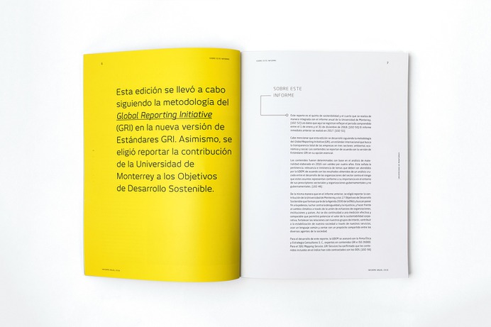 Annual Report UDEM 2018 on Behance