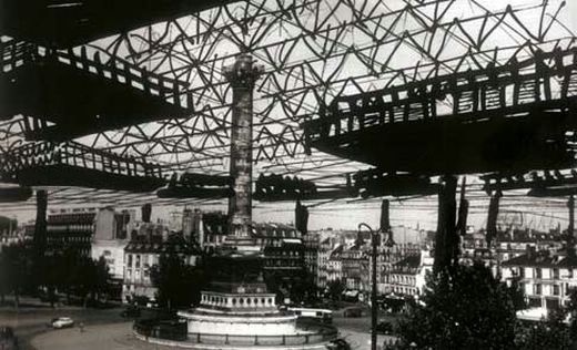 Yona Friedman - Spatial City - 1960 #urban