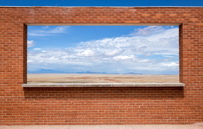 Framed Desert