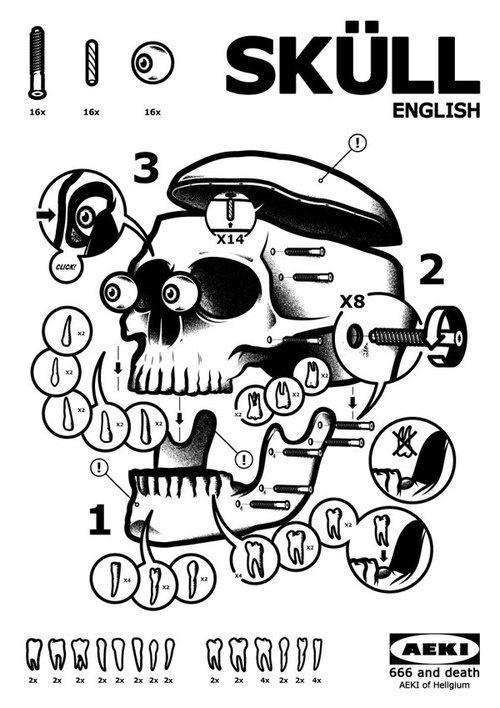 Sküllby Musketon #illustration #skull