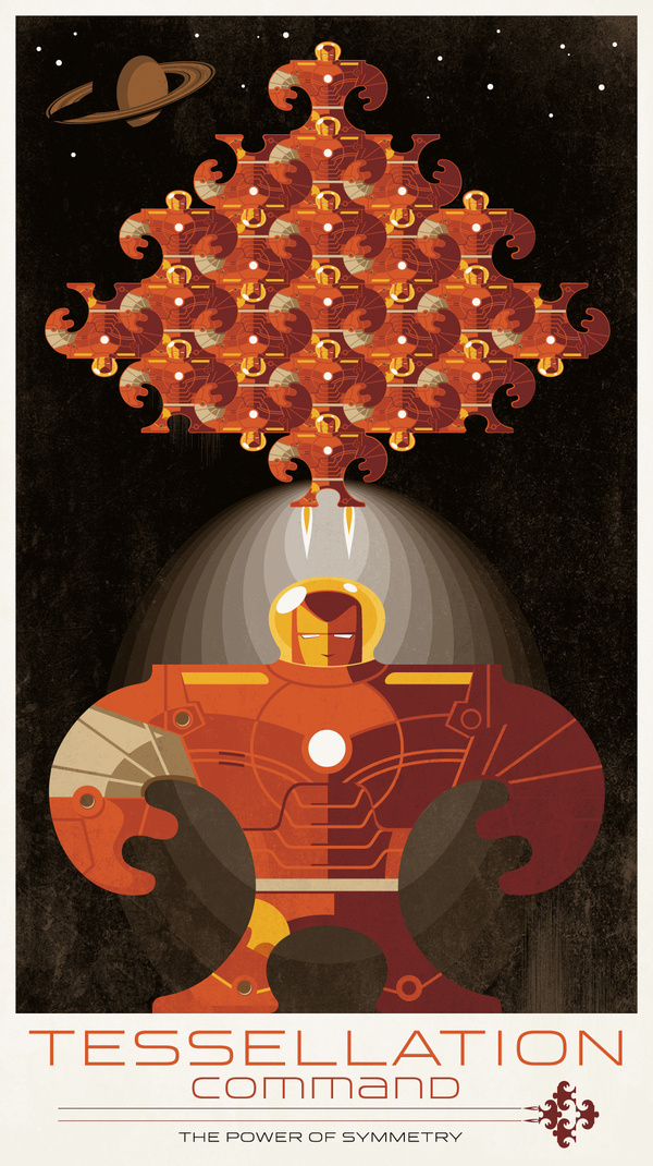 TESSELLATION COMMAND #tessellation #command #art #deco