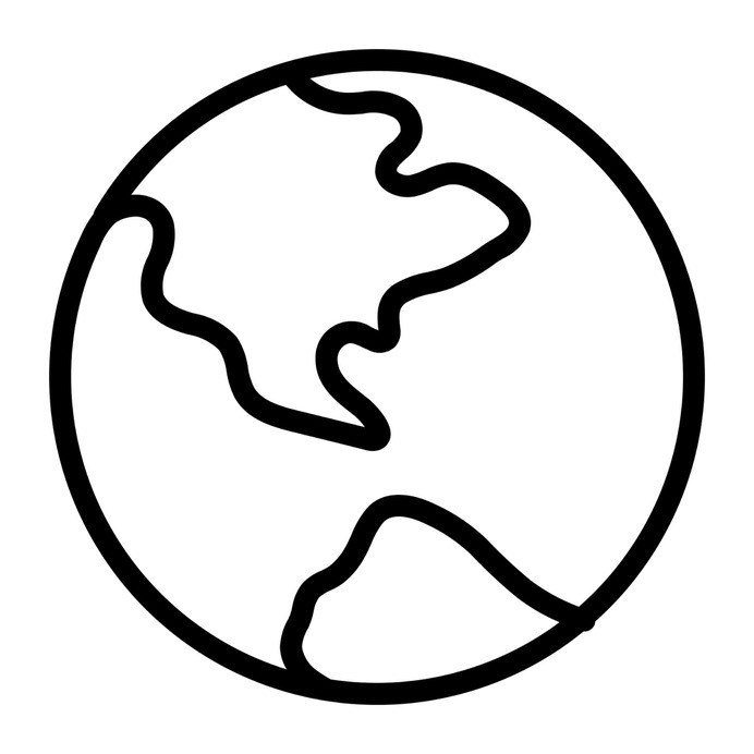 See more icon inspiration related to world, globe, earth, global, planet, space, maps and location, Maps and Flags, world map, planet earth, geography, astronomy, worldwide and communications on Flaticon.