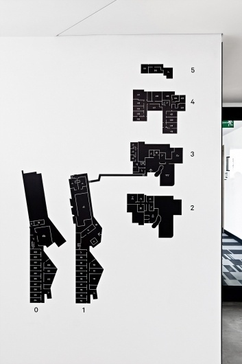 Poziom 511 | Jarek Kowalczyk – Komunikacja Wizualna #design #map #wayfinding #minimal #signage