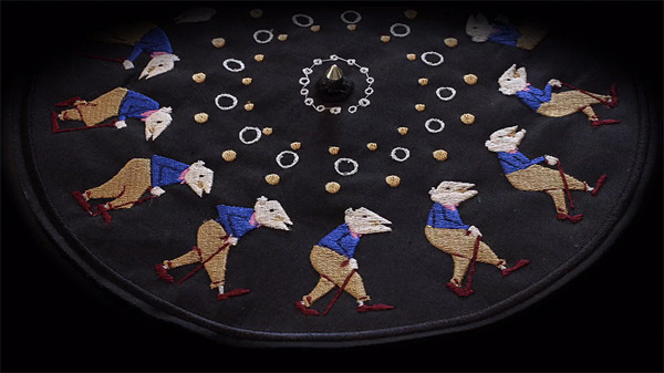 Elliot Schultz "Embroidered Zoetrope"