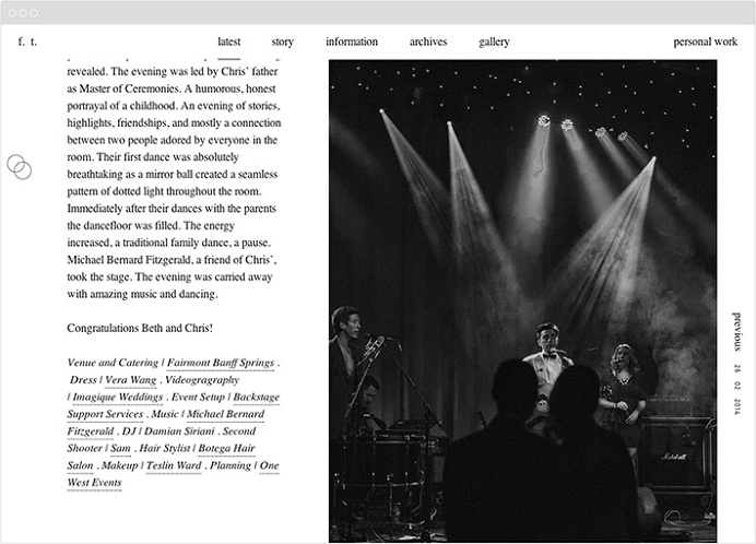 Brittany Esther Photography by Fivethousand Fingers #web design #website