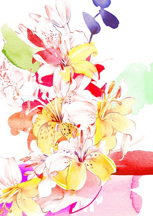 Flowers on Behance