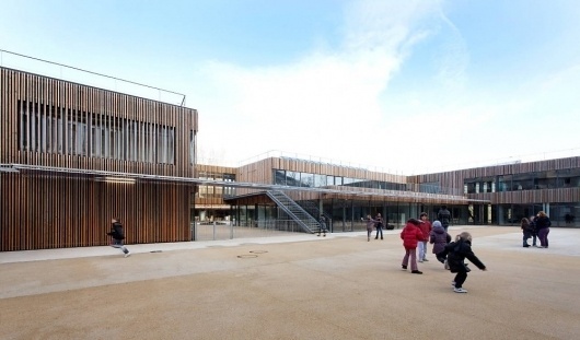 Architecture Photography: School Center Lucie Aubrac / Dietmar Feichtinger Architectes School Center Lucie Aubrac / Dietmar Feichtinger Architectes â€ #architecture