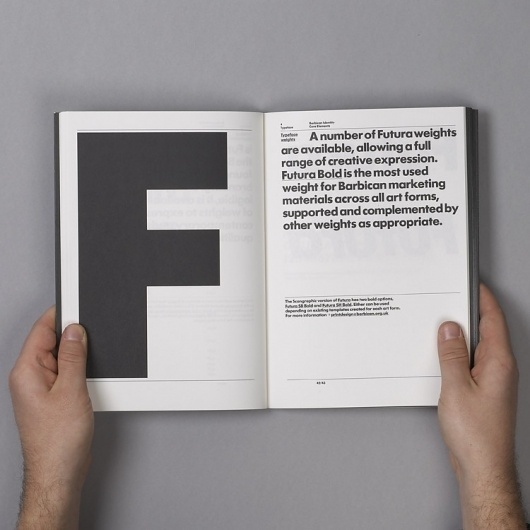 Gridness #print #barbican #futura #layout #typography