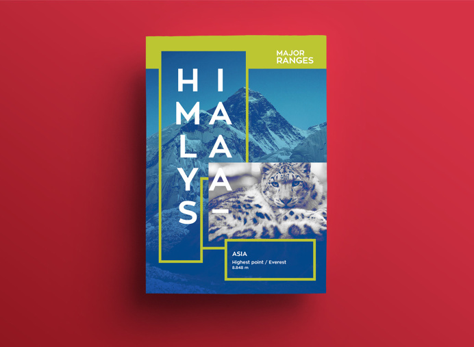 Major Ranges - Nicolás Rozo #poster #graphicdesign #nature