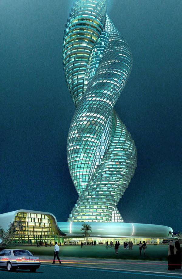 Cobra Towers in Kuwait the mystery #modern #design #towers #architecture #cobra