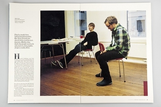 –Everyday Magazine : Mikael Fløysand #publication #grid #spread #layout #magazine