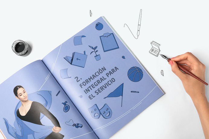 Annual Report UDEM 2018 on Behance