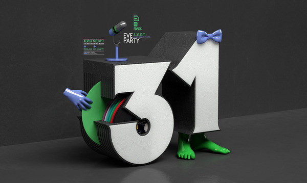 Eve Party LU PLASTICBIONIC ::: Art direction, Graphic Design #3d