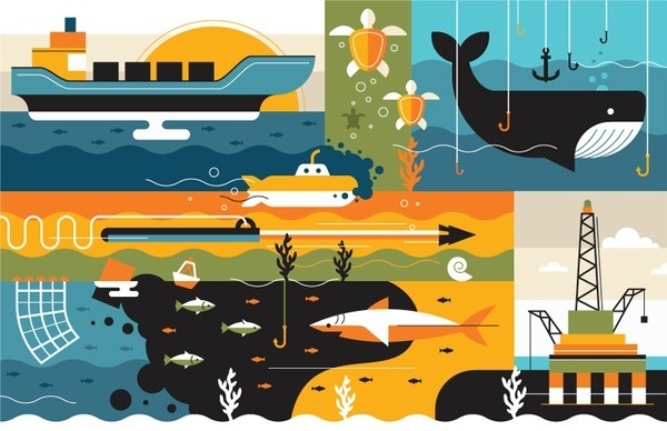 Wired-Environment #illustration #design #graphic